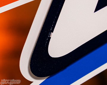 Oklahoma City Thunder 3D Vintage Metal Wall Art