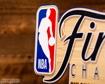 Hex Head EXCLUSIVE-Oklahoma City Thunder Single Layer 2025 NBA World Champions Metal Wall Art