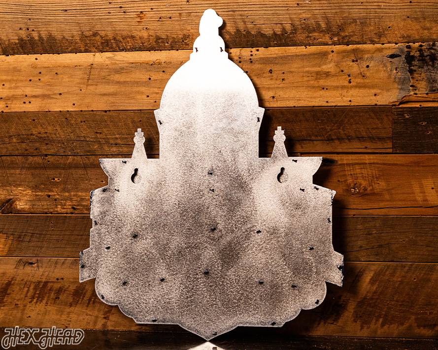 Notre Dame Fighting Irish Hex Head EXCLUSIVE 3D Metal Wall Art