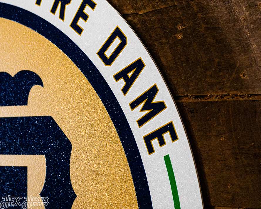 VARSITY Collection - Notre Dame "ND" Single Layer Wall Art