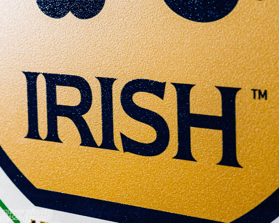 VARSITY Collection - Notre Dame "ND" Single Layer Wall Art