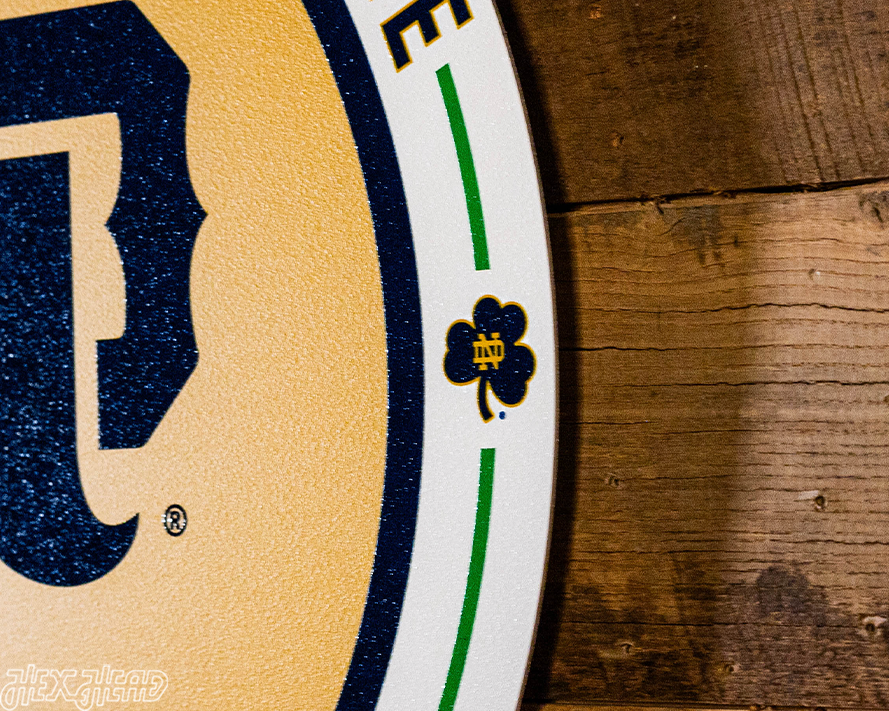 VARSITY Collection - Notre Dame "ND" Single Layer Wall Art