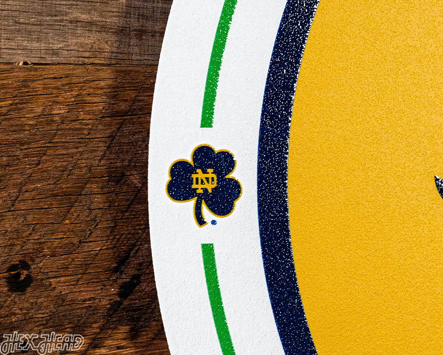 VARSITY Collection - Notre Dame "ND" Single Layer Wall Art