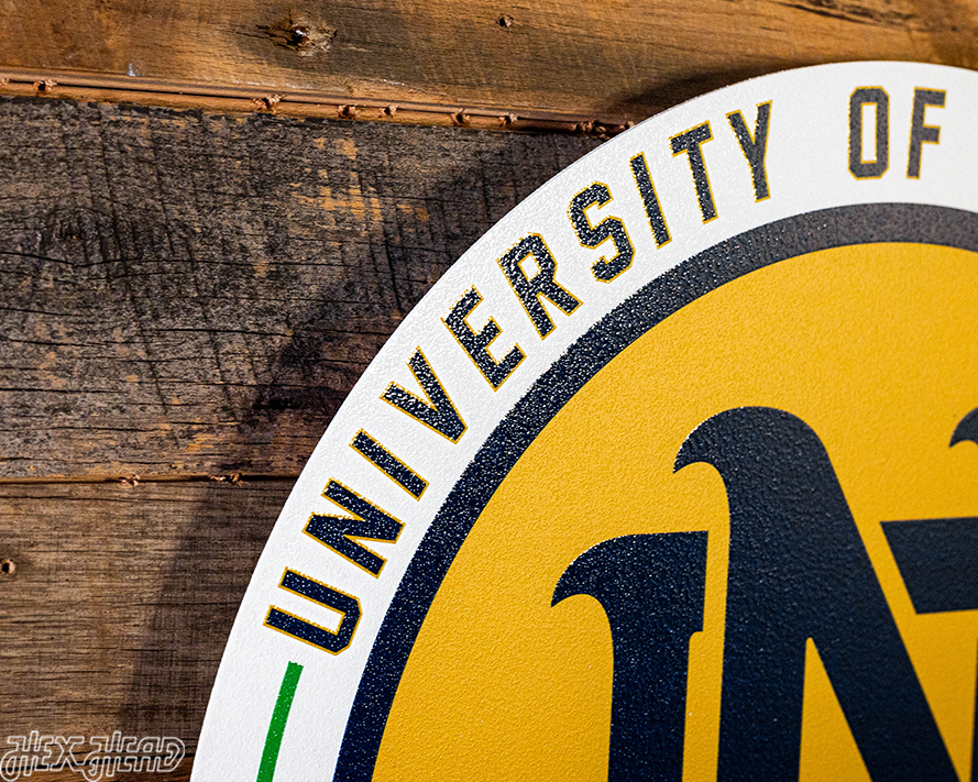 VARSITY Collection - Notre Dame "ND" Single Layer Wall Art