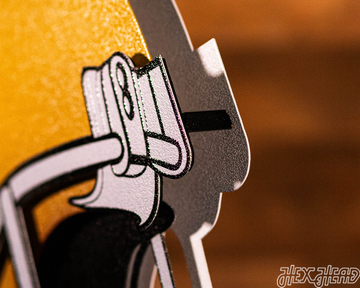 Notre Dame BLITZ COLLECTION - 8 LAYER 3D Metal Wall Art