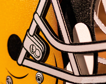 Notre Dame BLITZ COLLECTION - 8 LAYER 3D Metal Wall Art