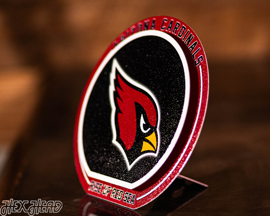 Arizona Cardinals "Double Play" On the Shelf or on the Wall Art