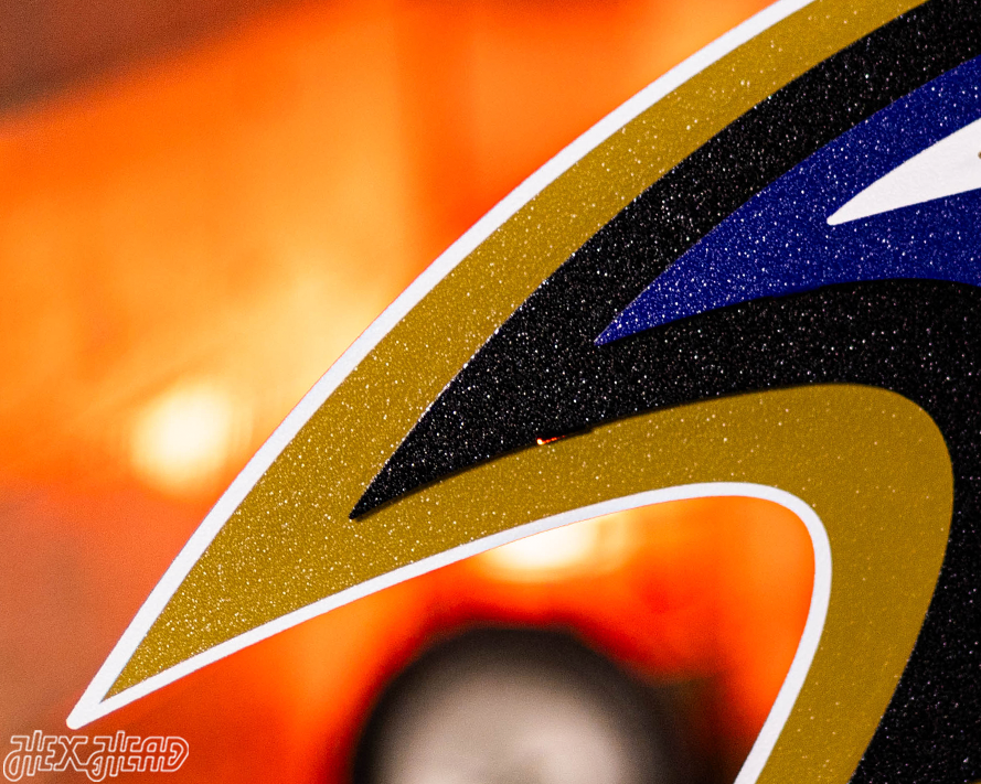 Baltimore Ravens "Raven Mascot" 3D Vintage Metal Wall Art