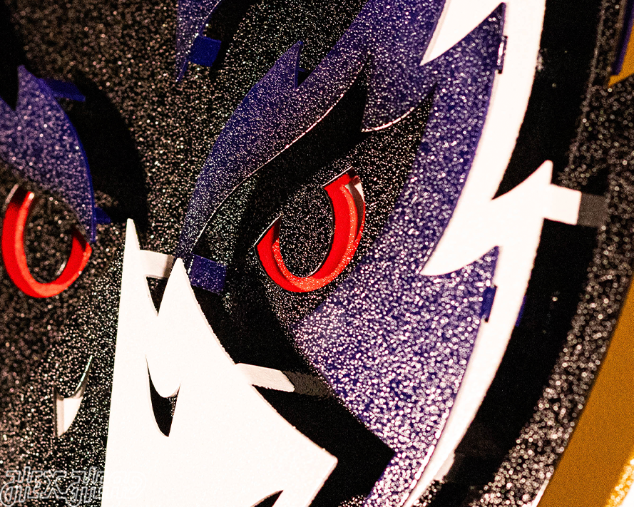Baltimore ravens "Raven Head" 3D Metal Wall Art