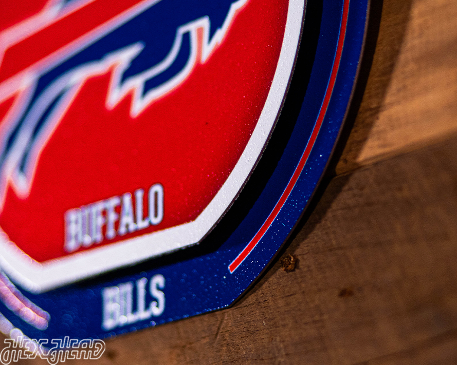 Buffalo Bills "Double Play" On the Shelf or on the Wall Art