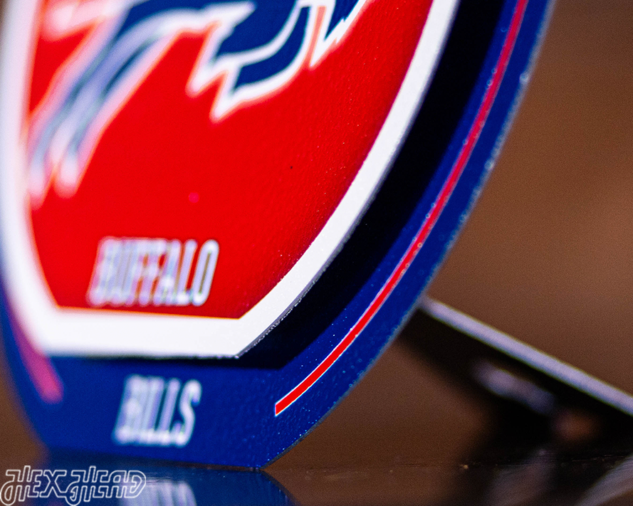 Buffalo Bills "Double Play" On the Shelf or on the Wall Art