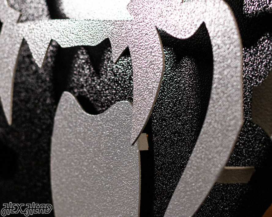 MONOCHROME - Chicago Bears "Roaring Bear" 3D Vintage Metal Wall Art