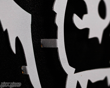 MONOCHROME - Chicago Bears "Roaring Bear" 3D Vintage Metal Wall Art