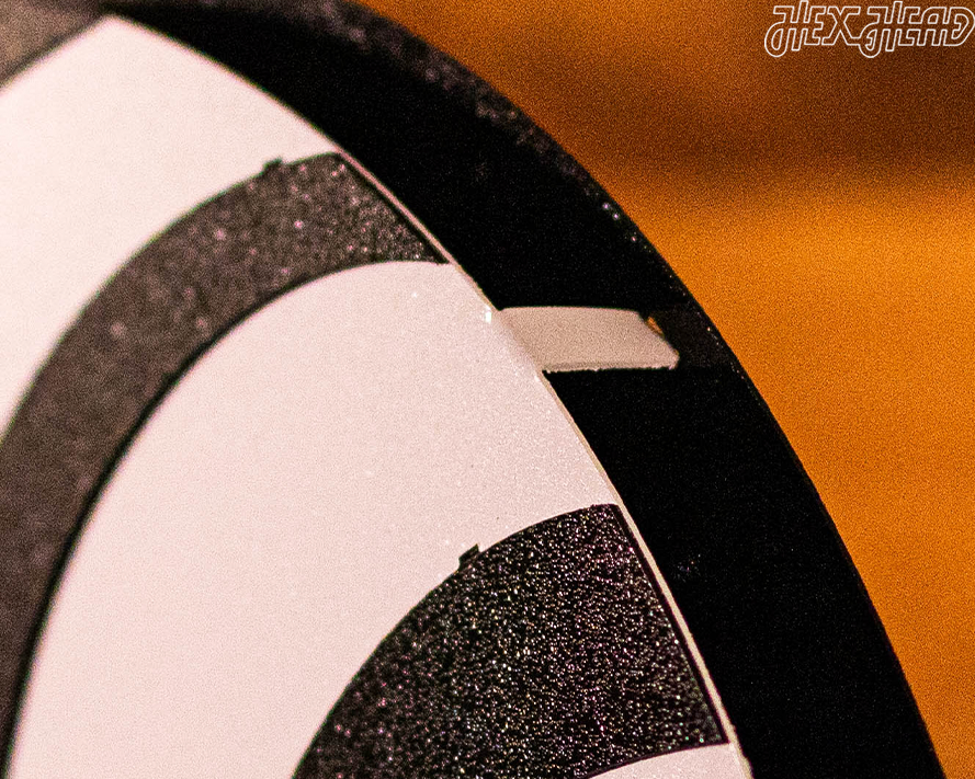 Cincinnati Bengals BLITZ Collection - 8 Layer Black & White Helmet 3D Vintage Metal Wall Art