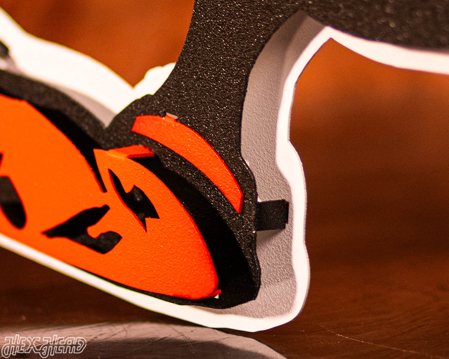 Cleveland Browns "Brownie" 3D Vintage Metal Wall Art