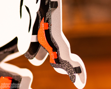 Cleveland Browns "Brownie" 3D Vintage Metal Wall Art