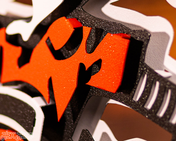 Cleveland Browns "Brownie" 3D Vintage Metal Wall Art