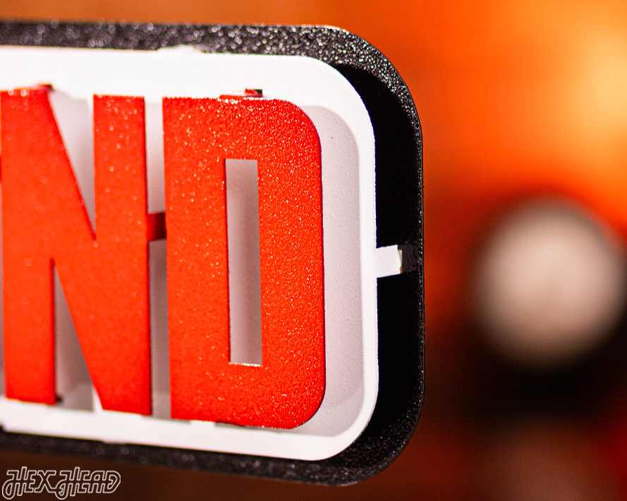 Cleveland Browns "DAWG POUND" 3D Vintage Metal Wall Art