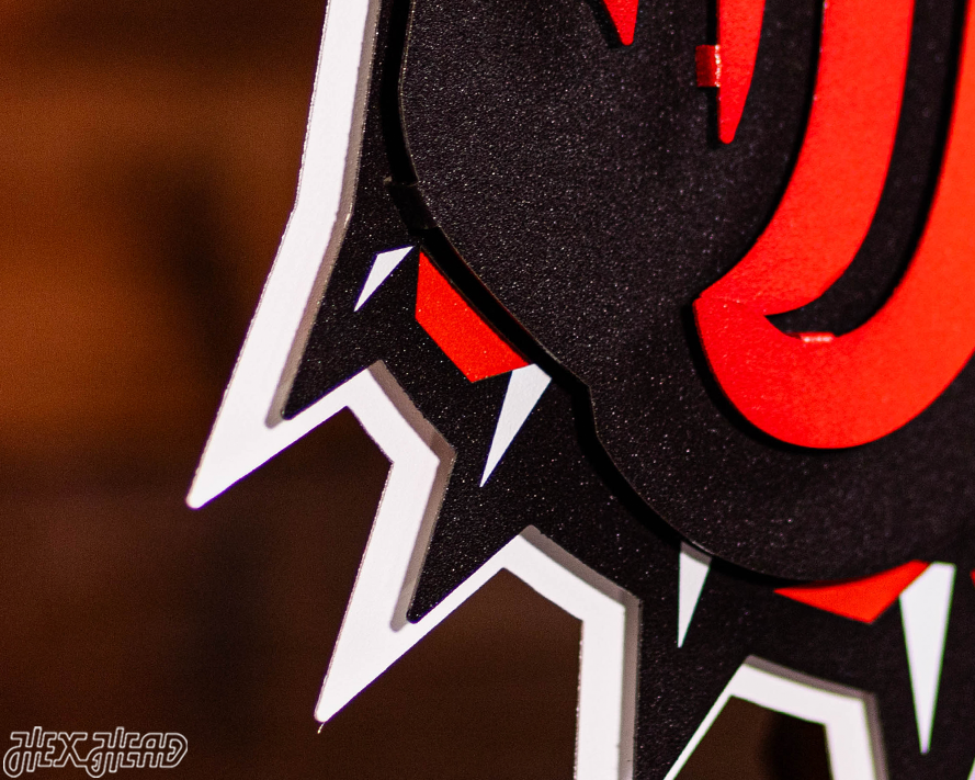 Cleveland Browns Bulldog Head 3D Metal Wall Art