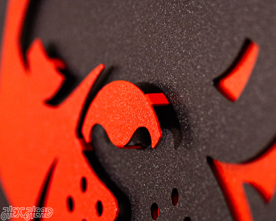 Cleveland Browns Bulldog Head 3D Metal Wall Art