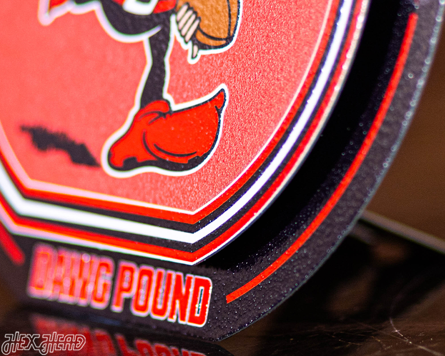 Cleveland Browns "Double Play" On the Shelf or on the Wall Art