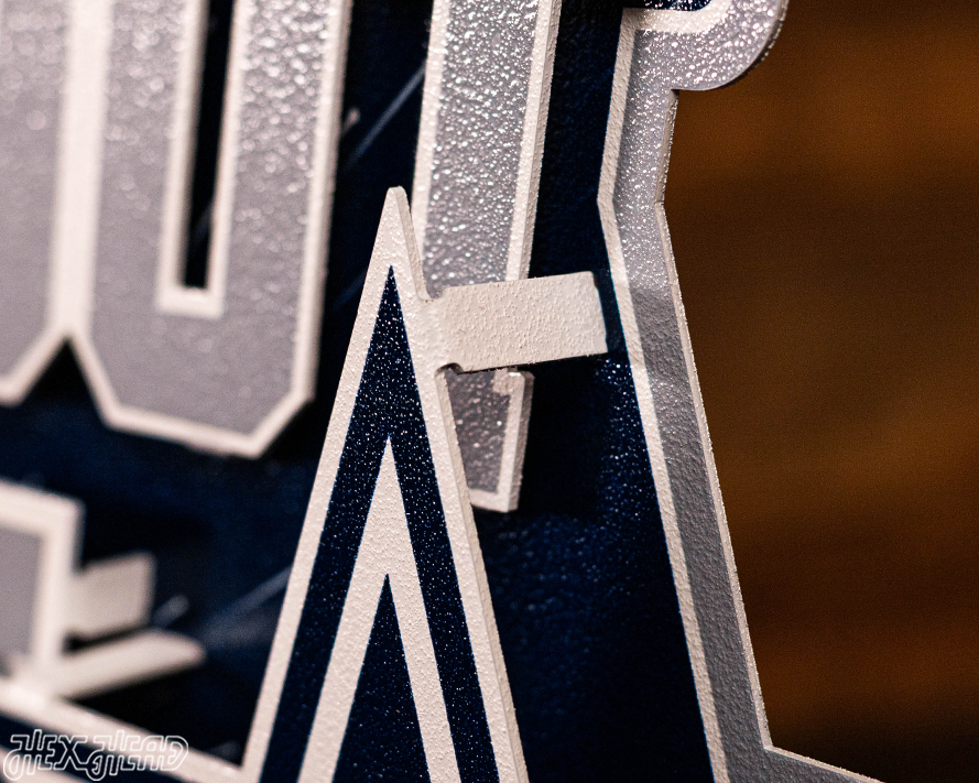 Dallas Cowboys - Hex Head EXCLUSIVE "How 'Bout Them Cowboys" Wordmark 3D Metal Wall Art