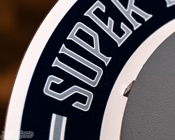 Dallas Cowboys DYNASTY - Super Bowl Wins w/ Replaceable Icon Plate 3D Vintage Metal Wall Art