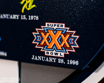 Dallas Cowboys DYNASTY - Super Bowl Wins w/ Replaceable Icon Plate 3D Vintage Metal Wall Art