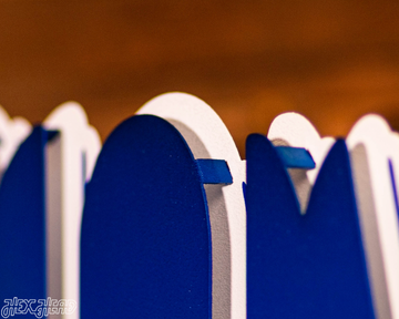 Detroit Lions "1989" Wordmark 3D Vintage Metal Wall Art