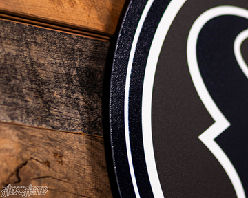 VARSITY Collection- Single Layer Houston Texans Metal Wall Art