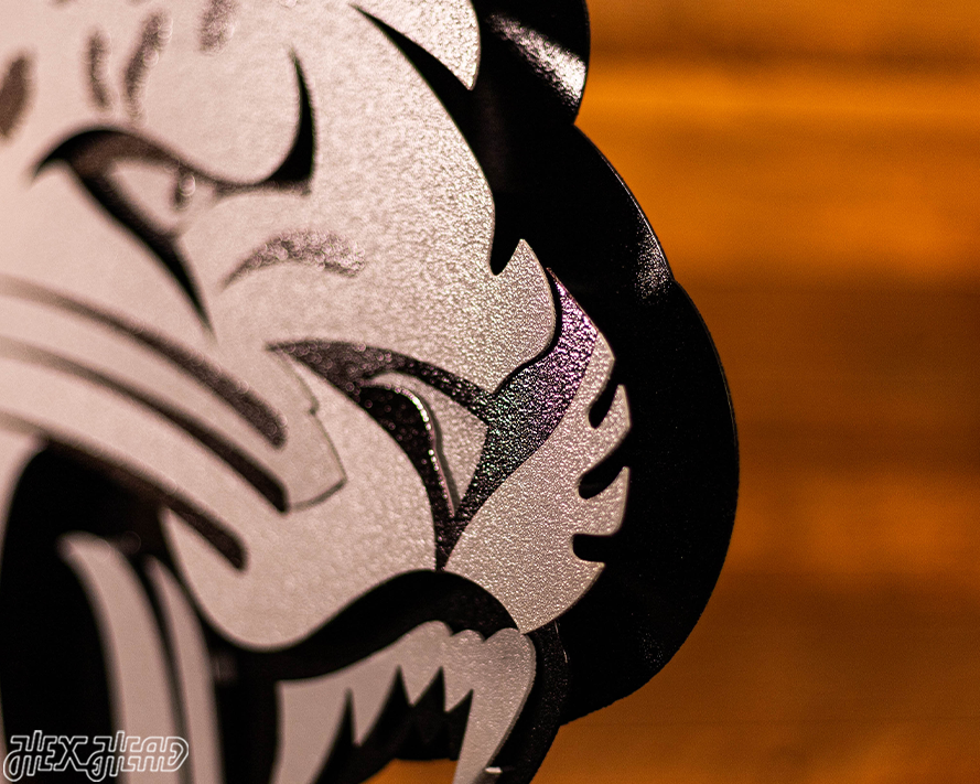 MONOCHROME - Jacksonville Jaguars 3D Vintage Metal Wall Art