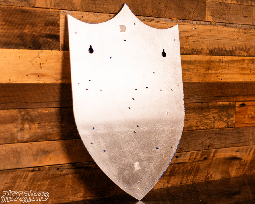 Los Angeles Chargers SHIELD 3D Vintage Metal Wall Art