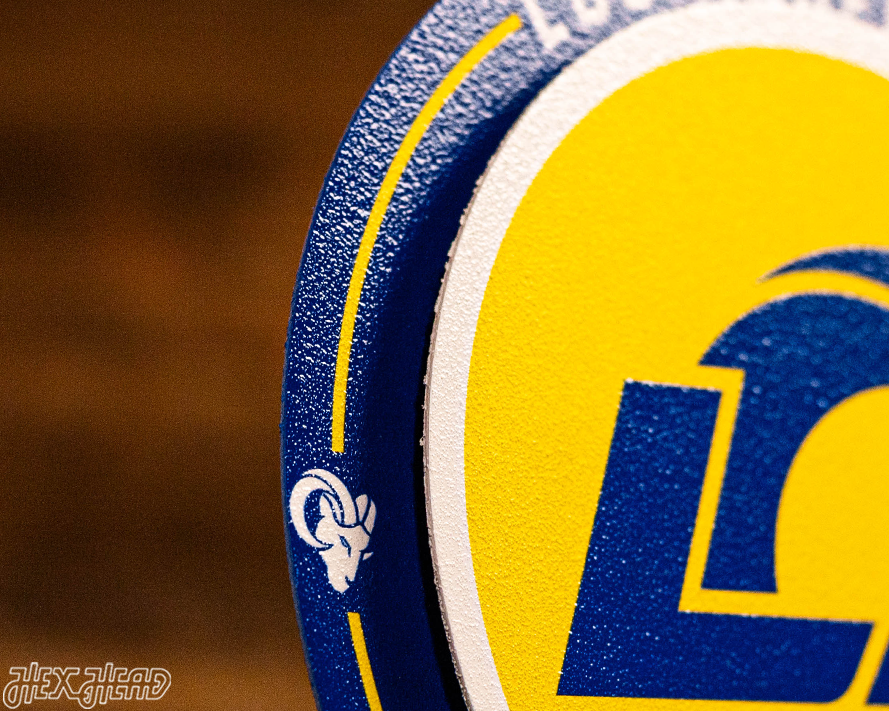 Los Angeles Rams "Double Play" On the Shelf or on the Wall Art