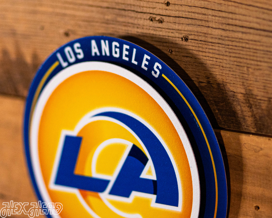 Los Angeles Rams "Double Play" On the Shelf or on the Wall Art