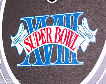 VARSITY Collection- Single Layer Las Vegas Raiders Super Super Bowl XVIII Metal Wall Art
