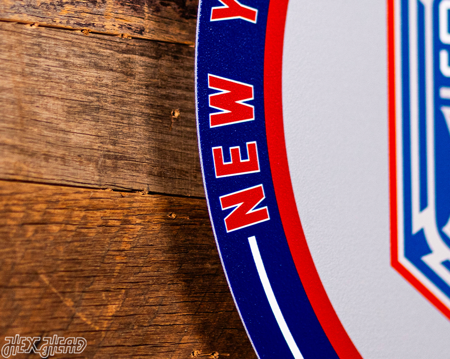 VARSITY Collection- Single Layer New York Giants Super Bowl XXV Metal Wall Art