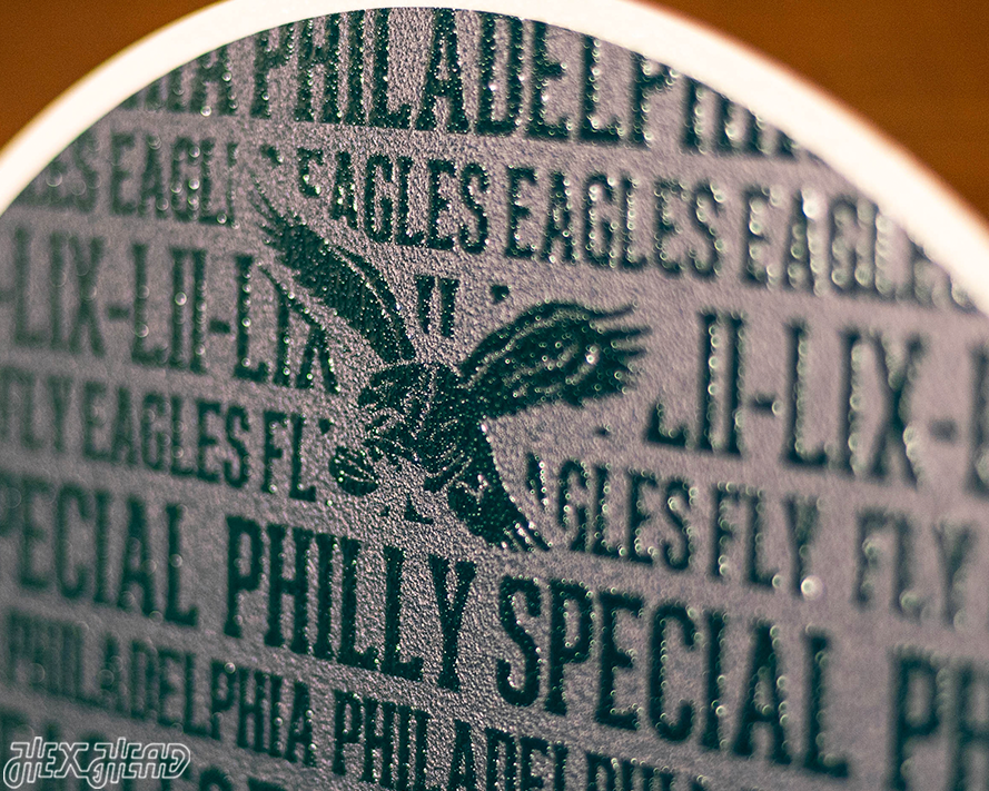 Philadelphia Eagles CRAFT SERIES 3D Embossed Metal Wall Art