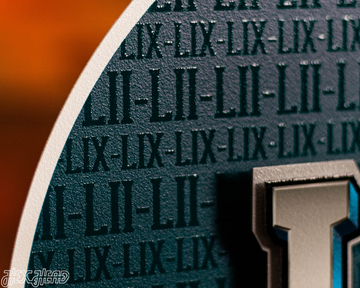 Philadelphia Eagles Super Bowl LII CRAFT SERIES 3D Embossed Metal Wall Art