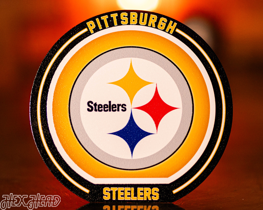 Pittsburgh Steelers Metal Wall Art – Hex Head Art