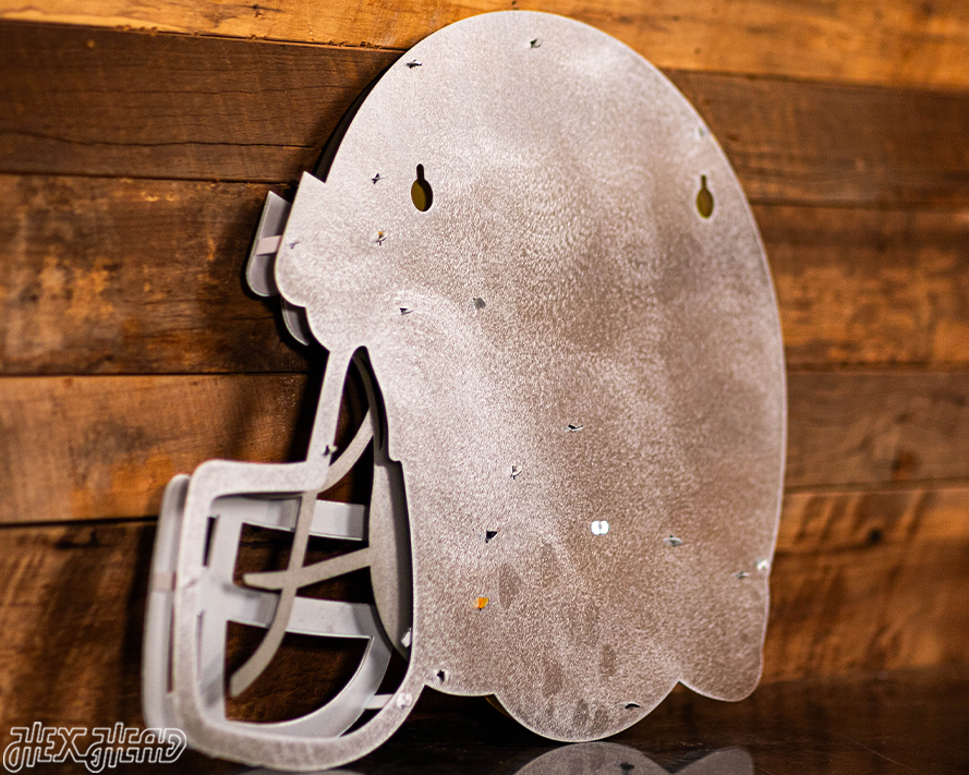 Pittsburgh Steelers BLITZ Collection - 8 Layer Alternate Helmet 3D Vintage Metal Wall Art