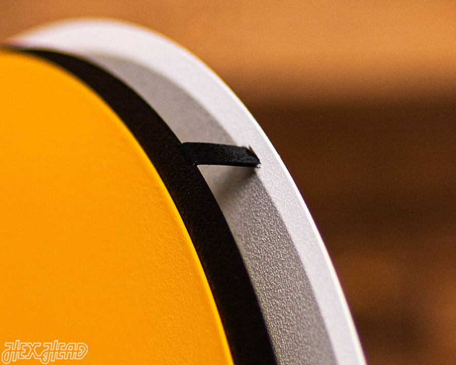 Pittsburgh Steelers BLITZ Collection - 8 Layer Alternate Helmet 3D Vintage Metal Wall Art