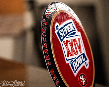 San Francisco 49ers Super Bowl XXIV "DOUBLE PLAY" On The Shelf or On The Wall