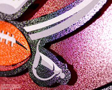 Tampa Bay Buccaneers "Buc's Jolly Roger Flag" 3D Vintage Metal Wall Art