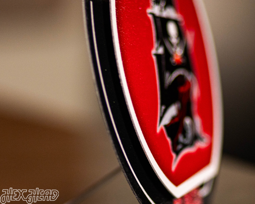 Tampa Bay Buccaneers "Double Play" On the Shelf or on the Wall Art