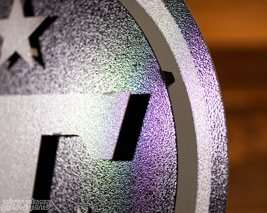MONOCHROME - Tennessee Titans 3D Vintage Metal Wall Art