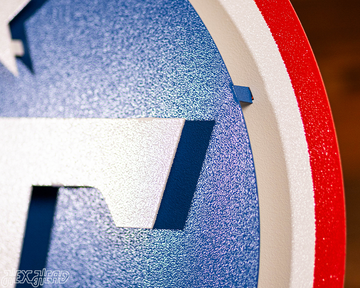 Tennessee Titans 3D Vintage Metal Wall Art