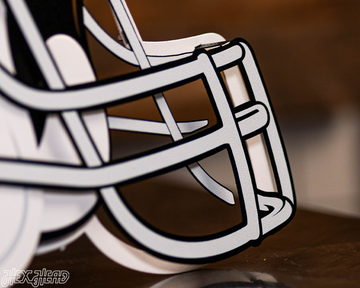 Tennessee Titans BLITZ Collection - 8 Layer Helmet 3D Vintage Metal Wall Art
