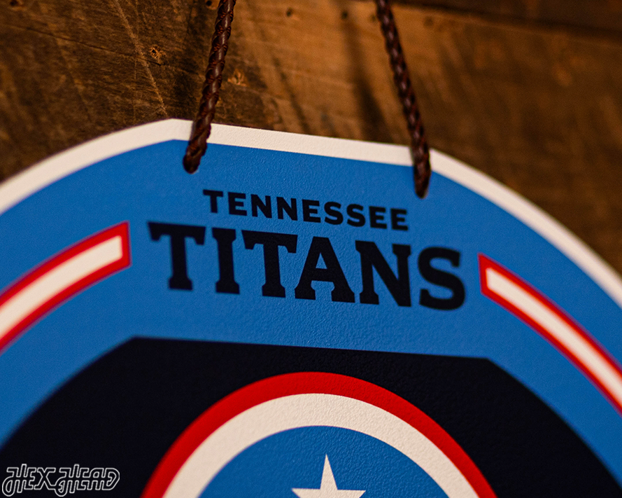 Tennessee Titans Personalized Monogram Metal Art