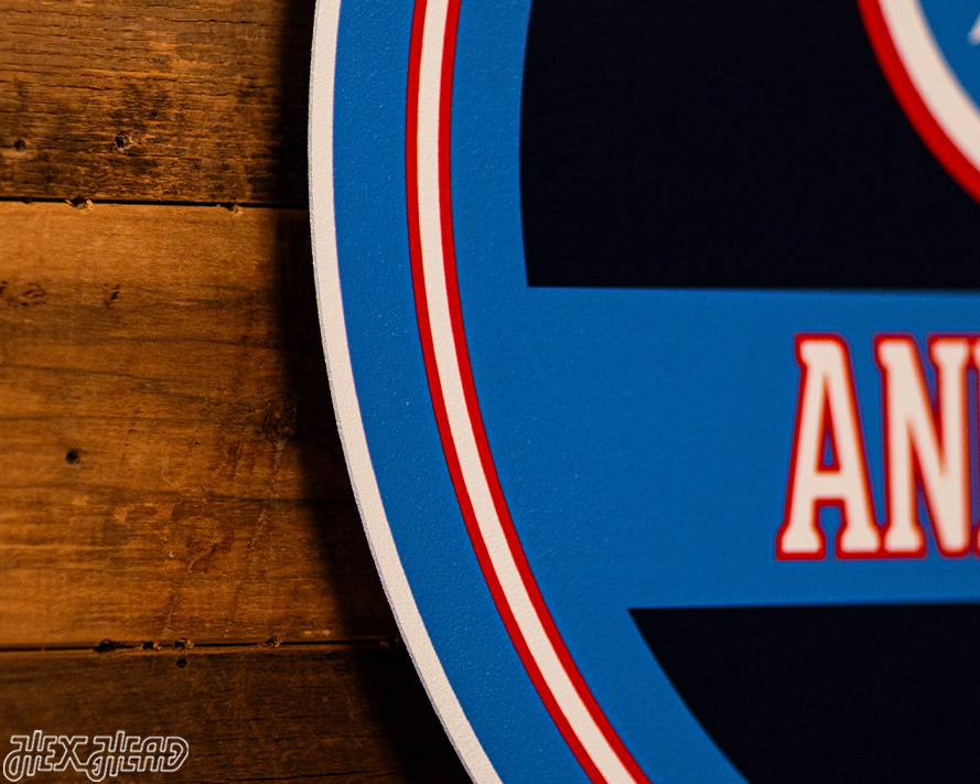 Tennessee Titans Personalized Monogram Metal Art
