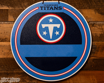 Tennessee Titans Personalized Monogram Metal Art